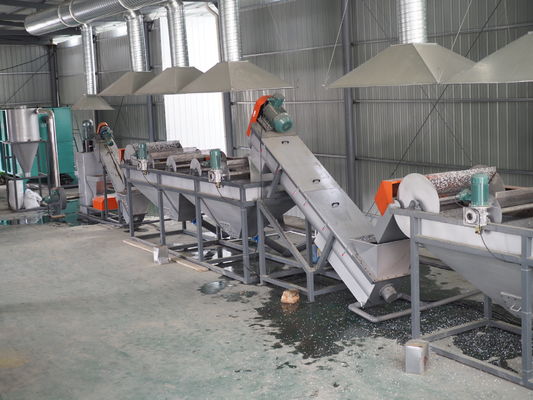 500kg/H Waste PE PP  Film Washing Production Machine Line