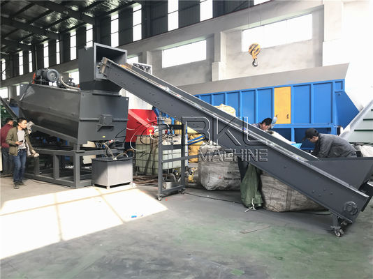1500kgh Plastic Recycling Washing Machine 90KW Debaler Pet Washing Line
