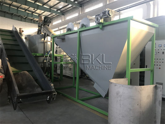 1500kgh Plastic Recycling Washing Machine 90KW Debaler Pet Washing Line